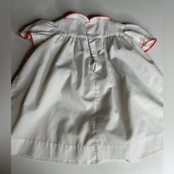 Vintage Cherubs Dress Baby Girls Size 18 months Smocked - Picture 7 of 10